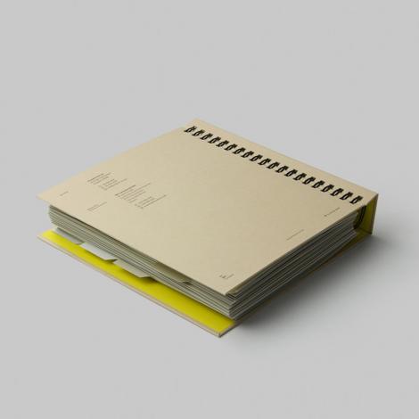 wire-o binder sample book