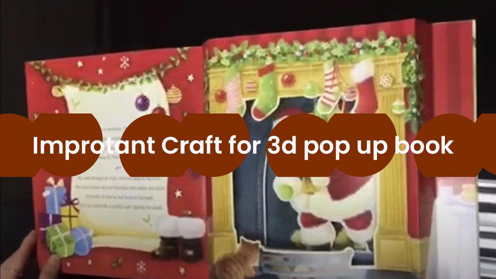 Important craft for 3d pop-up book