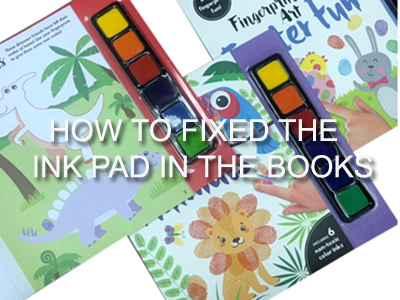 How to fix ink pad in the books