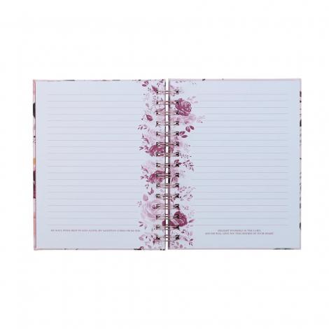 Wire bound journal personalize notebook printing